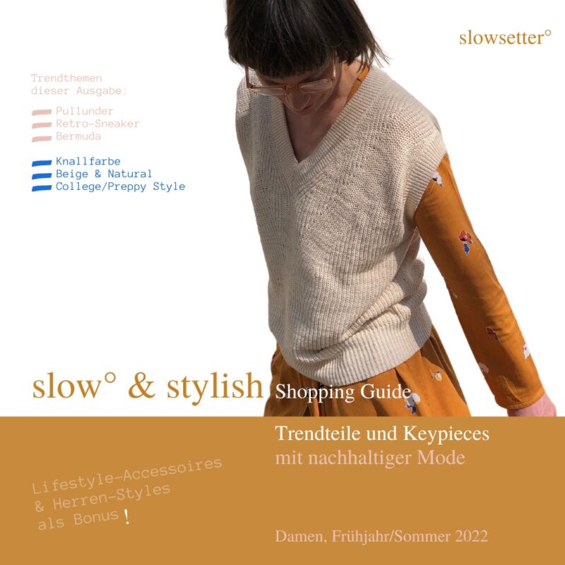 slow° & stylish  – Shopping Guide digital