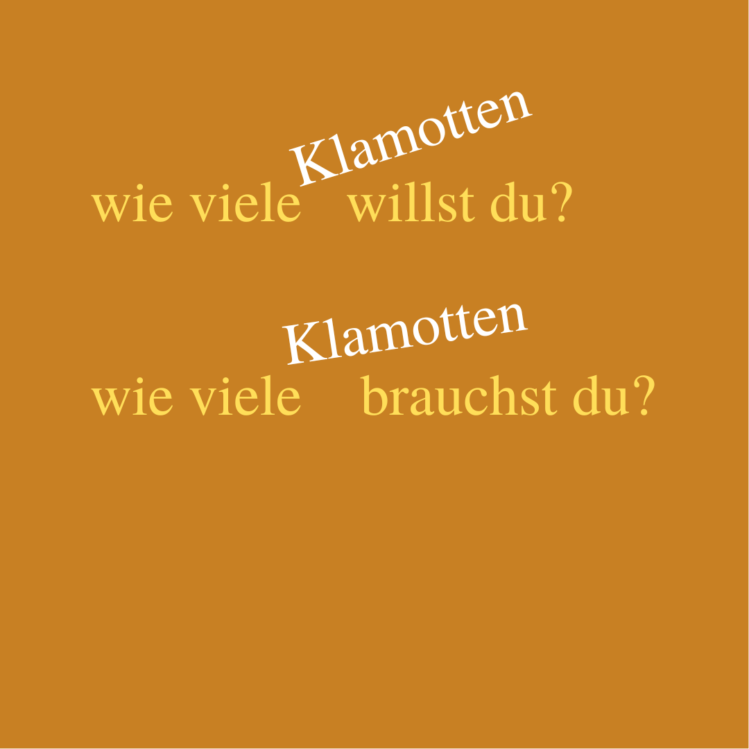 You are currently viewing Wie viele Kleidungsstücke willst/brauchst Du?