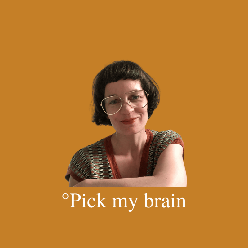 Pick my brain (30 min online)